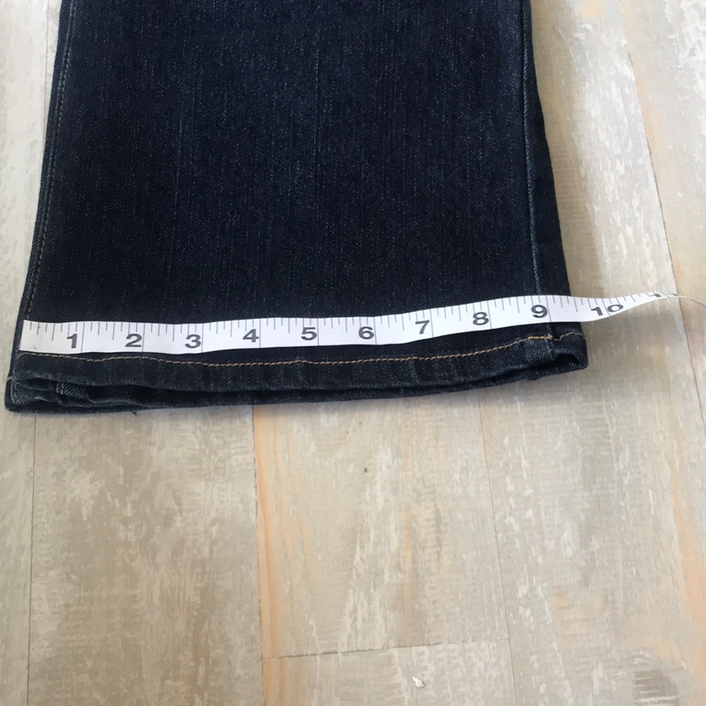 NWOT indigo blue maternity jeans size small petite - Picture 6 of 7